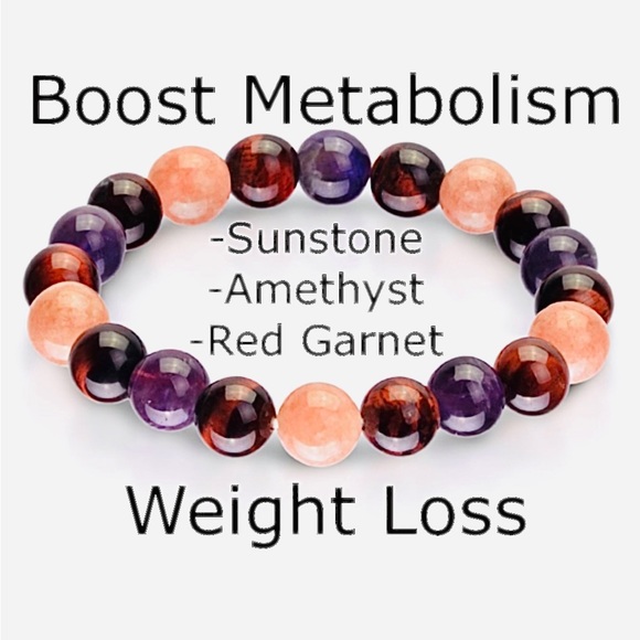 NWT✨Metabolism Boost Bracelet ✨Genuine Gemstone Bracelet Handmade ✨ Weight Loss - Picture 1 of 5
